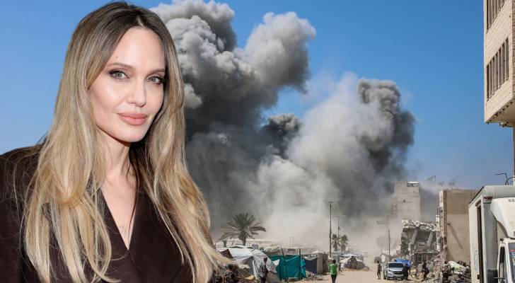 أنجلينا جولي تندد بجرائم الاحتلال بغزة