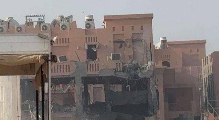 المبنى المستهدف في الدوحة