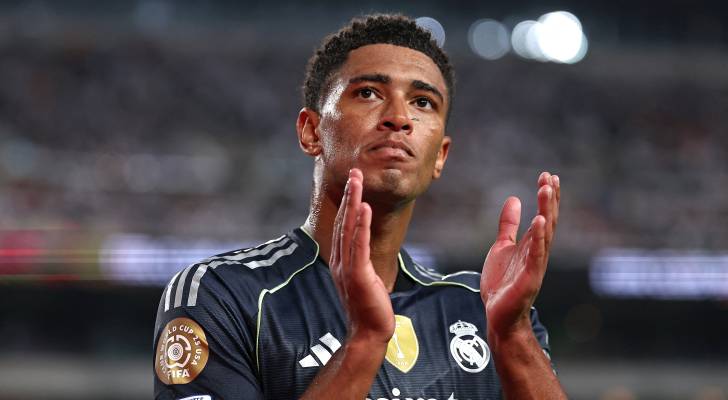 لاعب ريال مدريد بيلنجهام من منافسة سابقة