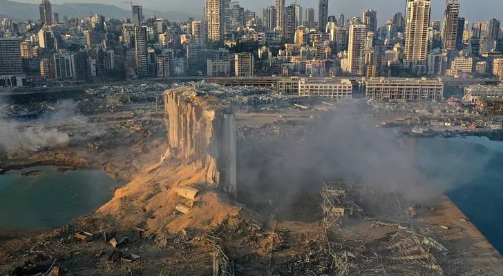 انفجار مرفأ بيروت عام 2020