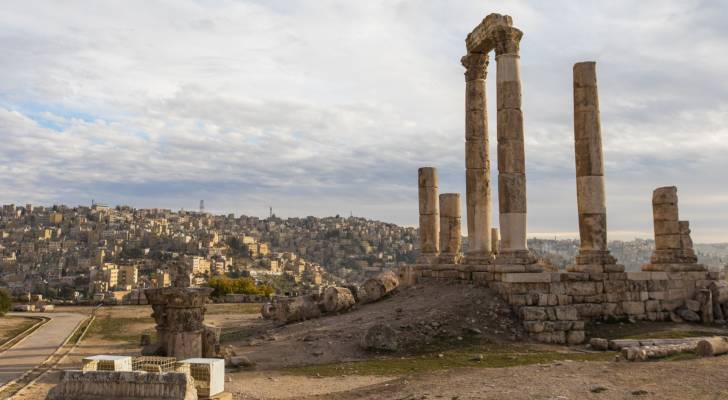 لقطة عامة للعاصمة عمان