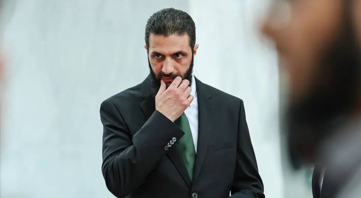 الرئيس السوري احمد الشرع