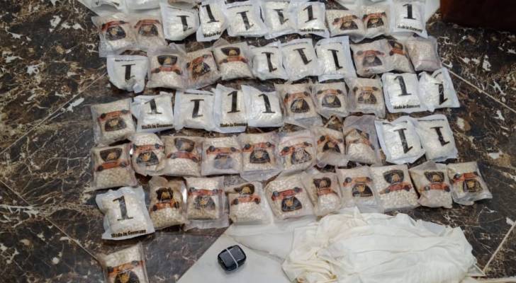 الجيش العربي: المنطقة العسكرية الشرقية تحبط 4 محاولات لتهريب كميات كبيرة من المواد المخدرة بواسطة بالونات