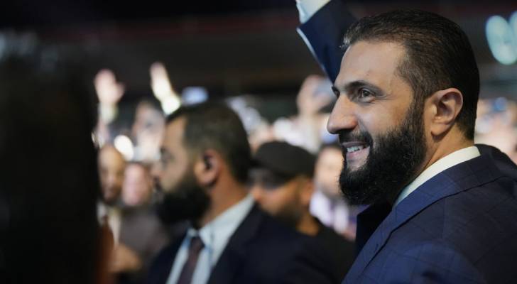 الرئيس السوري أحمد الشرع