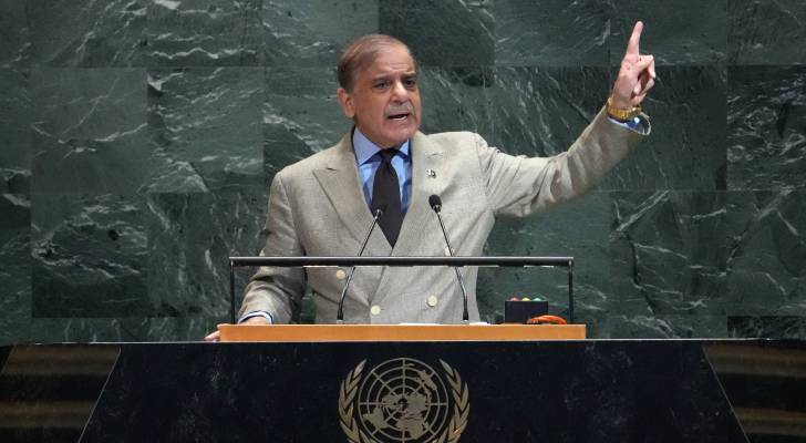 رئيس وزراء باكستان محمد شهباز شريف