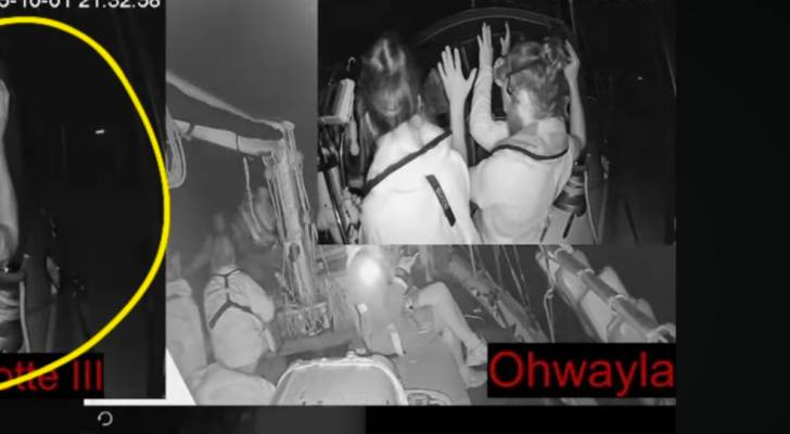 الاحتلال يحتجز ناشطين من أسطول الصمود على الهواء مباشرة