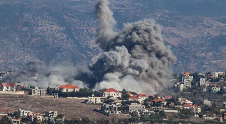 غارة اسرائيلية على منطقة في جنوب لبنان.. أرشيفية