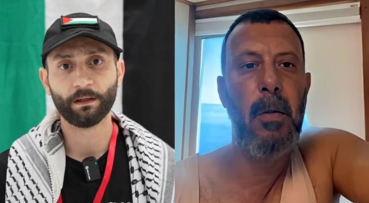 نشطاء عبر أسطول الصمود