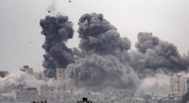 صورة أرشيفية لقصف الاحتلال في غزة