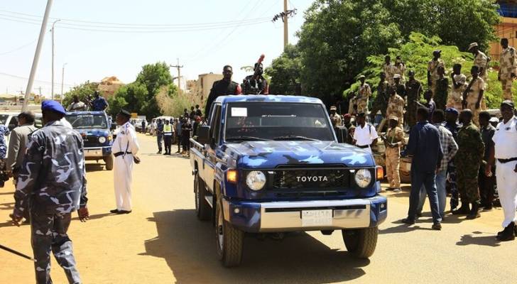 كتيبة عسكرية تابعة للجيش السوداني بالخرطوم.. ارشيفية