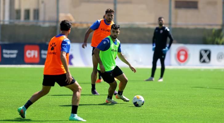 من تدريبات المنتخب الوطني
