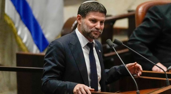 وزير مالية الكيان بتسلئيل سموتريتش