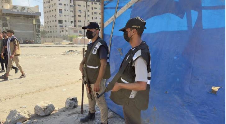 أجهزة أمن غزة تنتشر لاستعادة النظام والأمان في القطاع