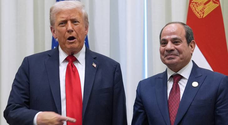 الرئيس المصري عبدالفتاح السيسي والرئيس الأمريكي دونالد ترمب