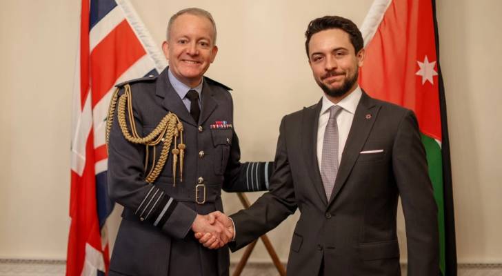 ولي العهد يلتقي في لندن رئيس أركان الدفاع البريطاني