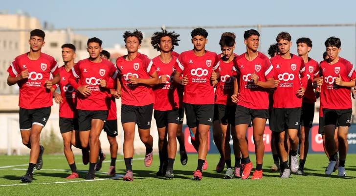 من تدريبات المنتخب الوطني