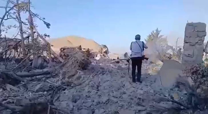الاحتلال يدمر مخزن محروقات استراتيجي في جنوب لبنان (فيديو)