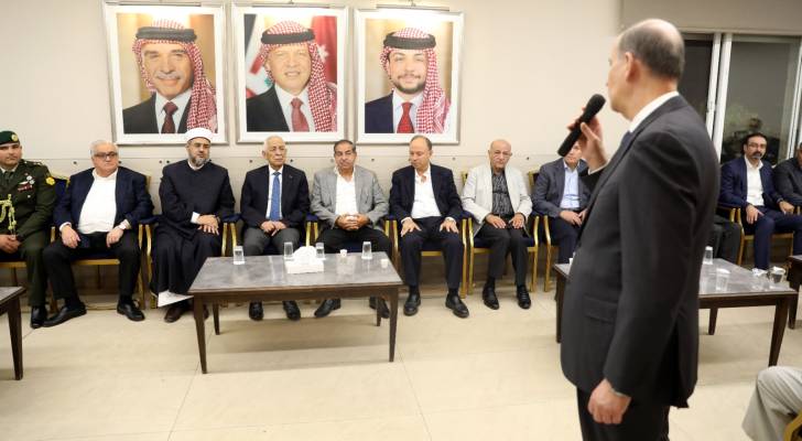 العيسوي يعزي المجالي والقدومي والمدني