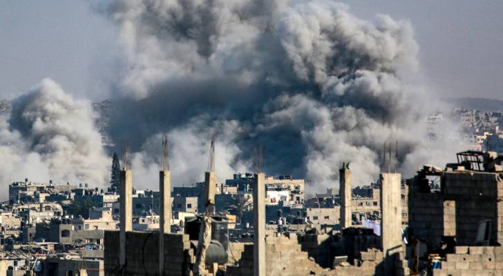 قصف الاحتلال لاحدى المناطق في غزة.. ارشيفية