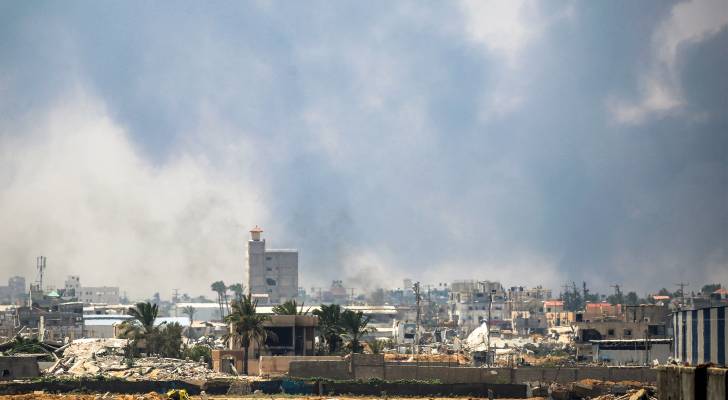 غارات اسرائيلية على مناطق في قطاع غزة.. ارشيفية