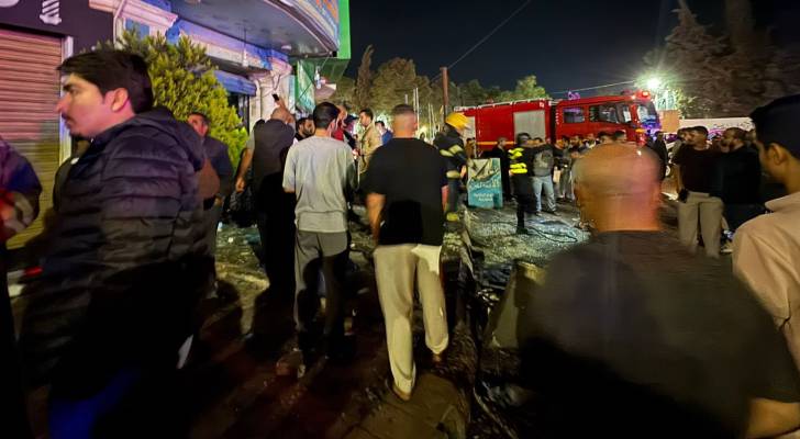 مراسل رؤيا: وفاة شاب بانفجار أسطوانة أكسجين بمحل مياه في مادبا