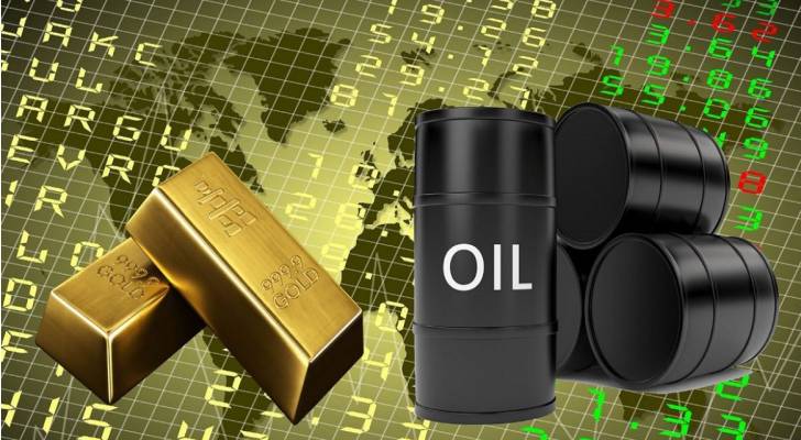 اسعار الذهب والنفط