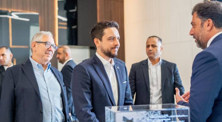 سمو ولي العهد خلال افتتاح المدينة الرقمية
