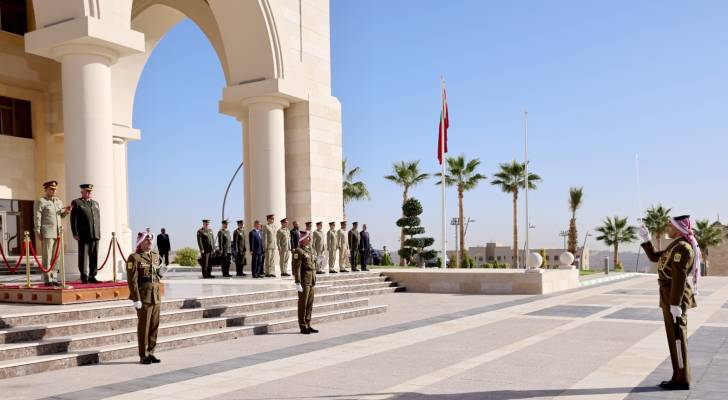 اللواء الركن الحنيطي يستقبل رئيس أركان القوات البرية الباكستانية