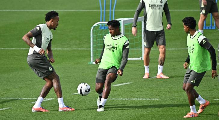 من تدريبات ريال مدريد
