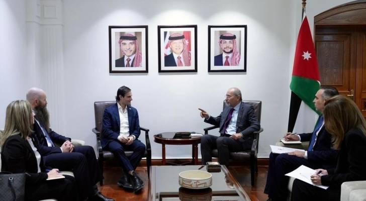 لقاء وزير الخارجية ايمن الصفدي