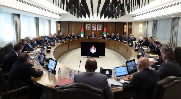 مجلس الوزراء الاردني