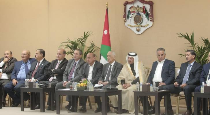لقاء رئيس الديوان الملكي مع وفد بوفد يضم نحو 200 شخصية من وجهاء وأبناء وبنات محافظة الكرك