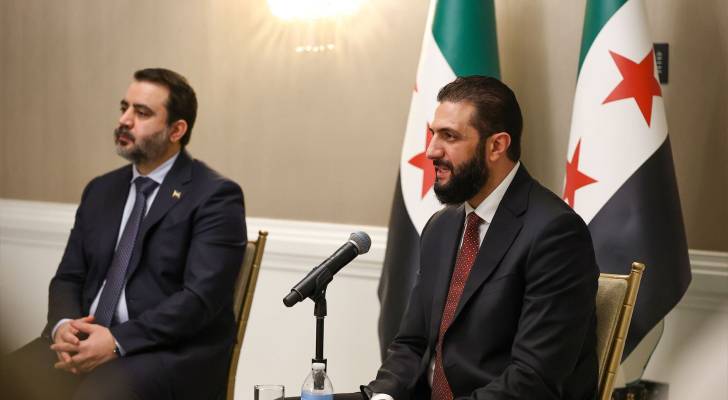 الشرع يلتقي الجالية السورية في واشنطن