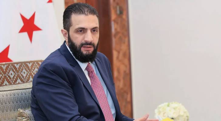 الرئيس السوري أحمد الشرع