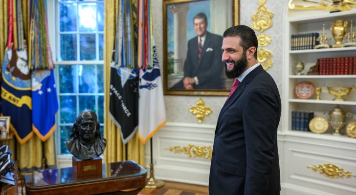 الرئيس السوري أحمد الشرع