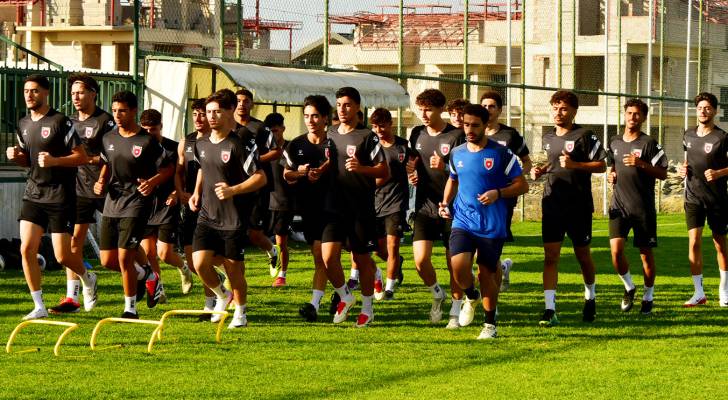 من تدريبات المنتخب الوطني