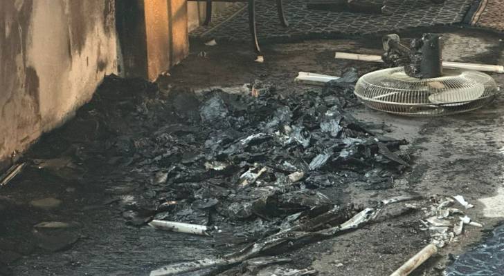 المسجد الذي تم إحراقة من قبل المستوطنين