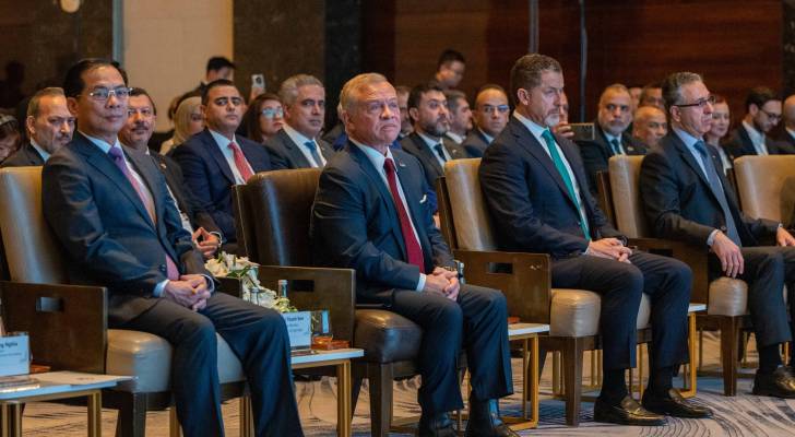 الملك في الجلسة الافتتاحية لملتقى الأعمال الأردني - الفيتنامي