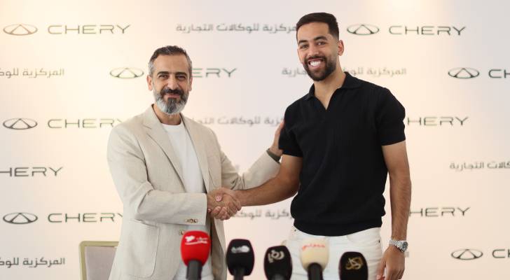 شيري الأردن تعلن اختيار علي علوان سفيرا لعلامتها التجارية