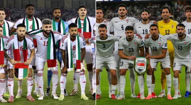 منتخبا العراق والإمارات