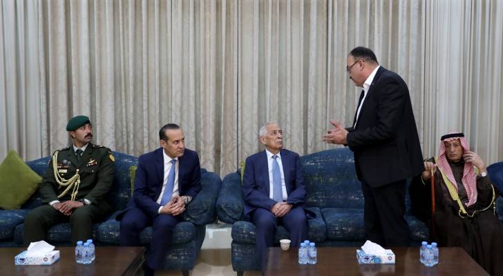 العيسوي يعزي البريزات وظاظا