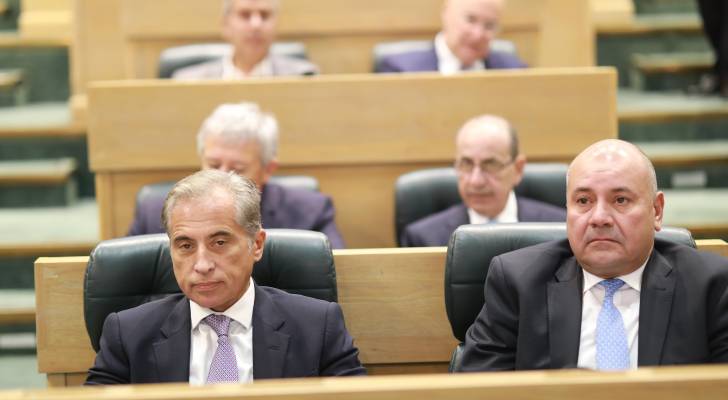 رئيس الوزراء خلال حضورة جلسة لمجلس النواب