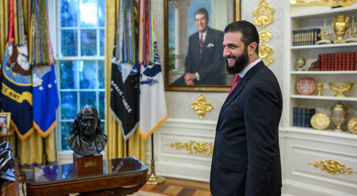 الرئيس السوري أحمد الشرع