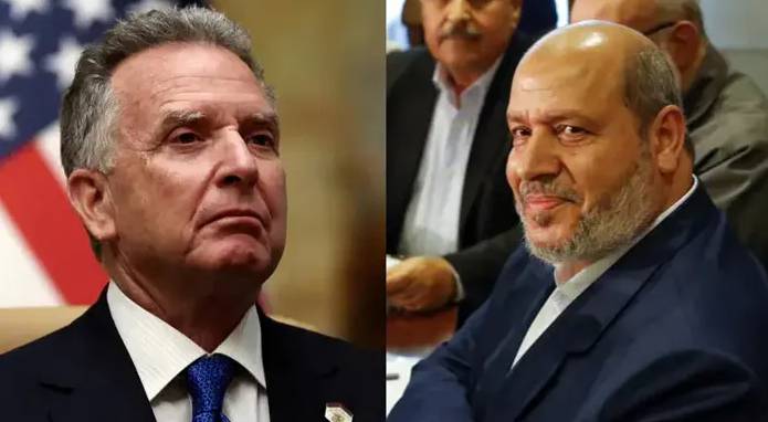 ستيف ويتكوف و مع خليل الحية