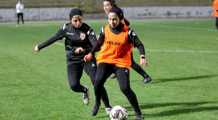 من تدريبات المنتخب الوطني