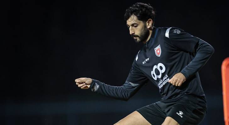 نجم المنتخب الوطني يزن النعيمات