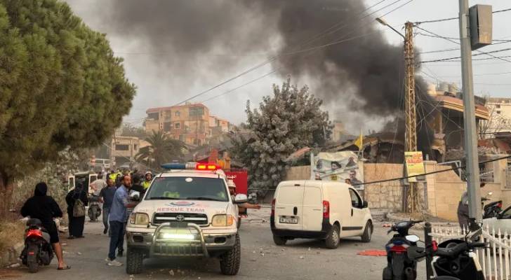 غارات اسرائيلية على مناطق في جنوب لبنان .. ارشيفية