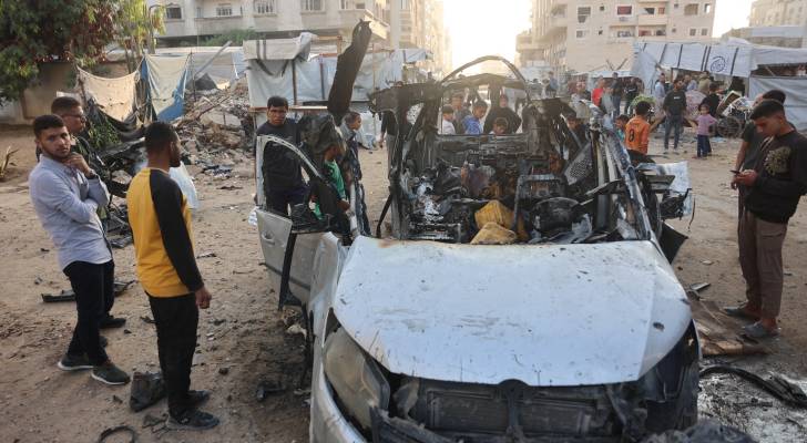 غارة للاحتلال على مركبة في قطاع غزة