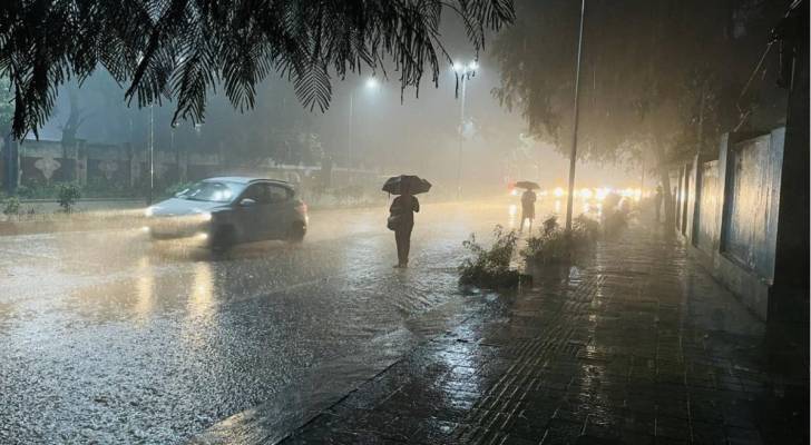 أمطار في العاصمة عمان "أرشيفية"