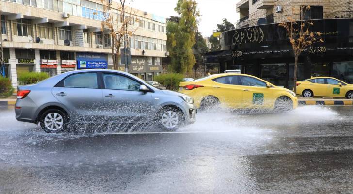 أمطار في العاصمة عمان "أرشيفية"